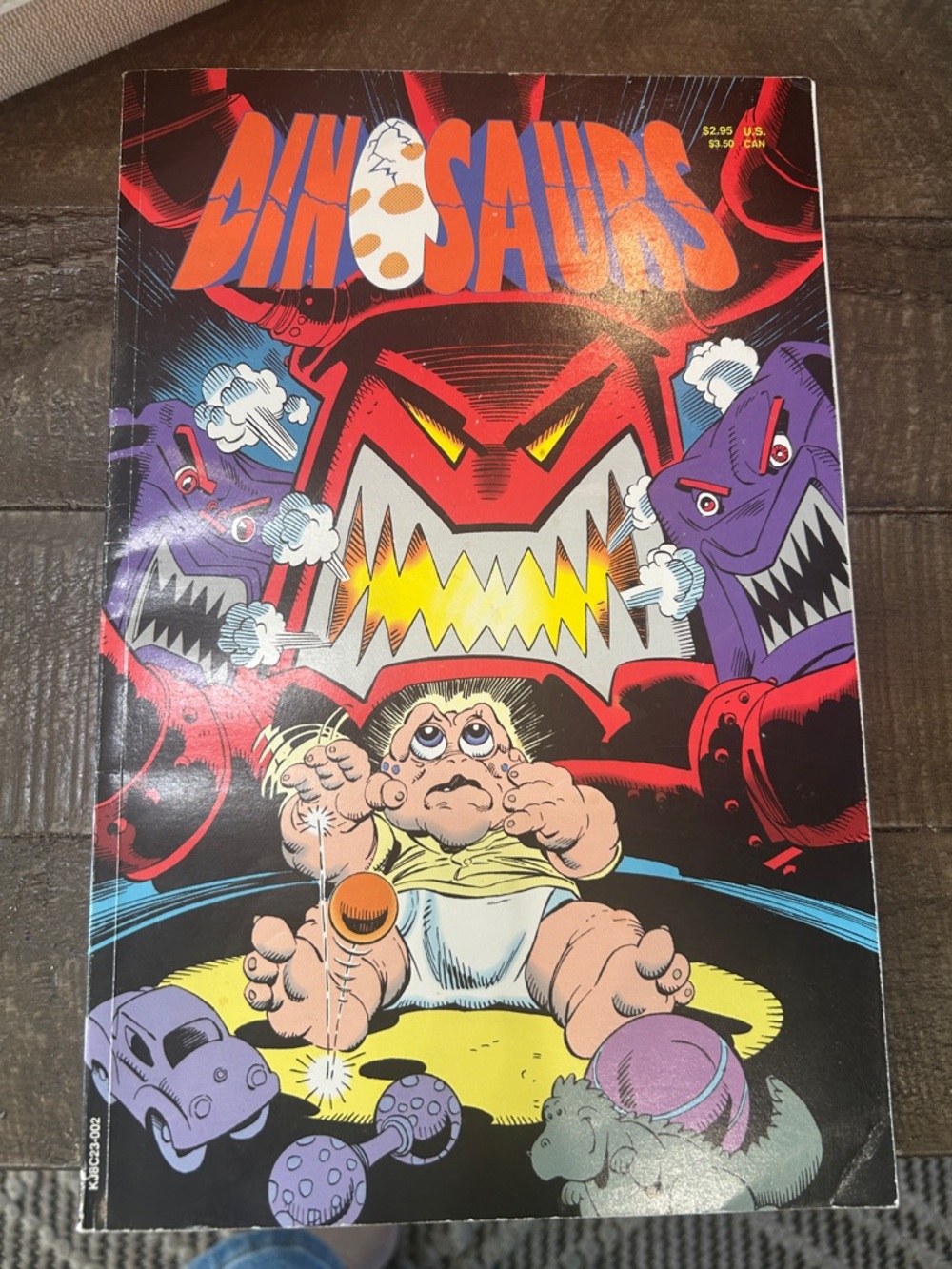 Dinosaurs Comic Book from the tv show (1993)